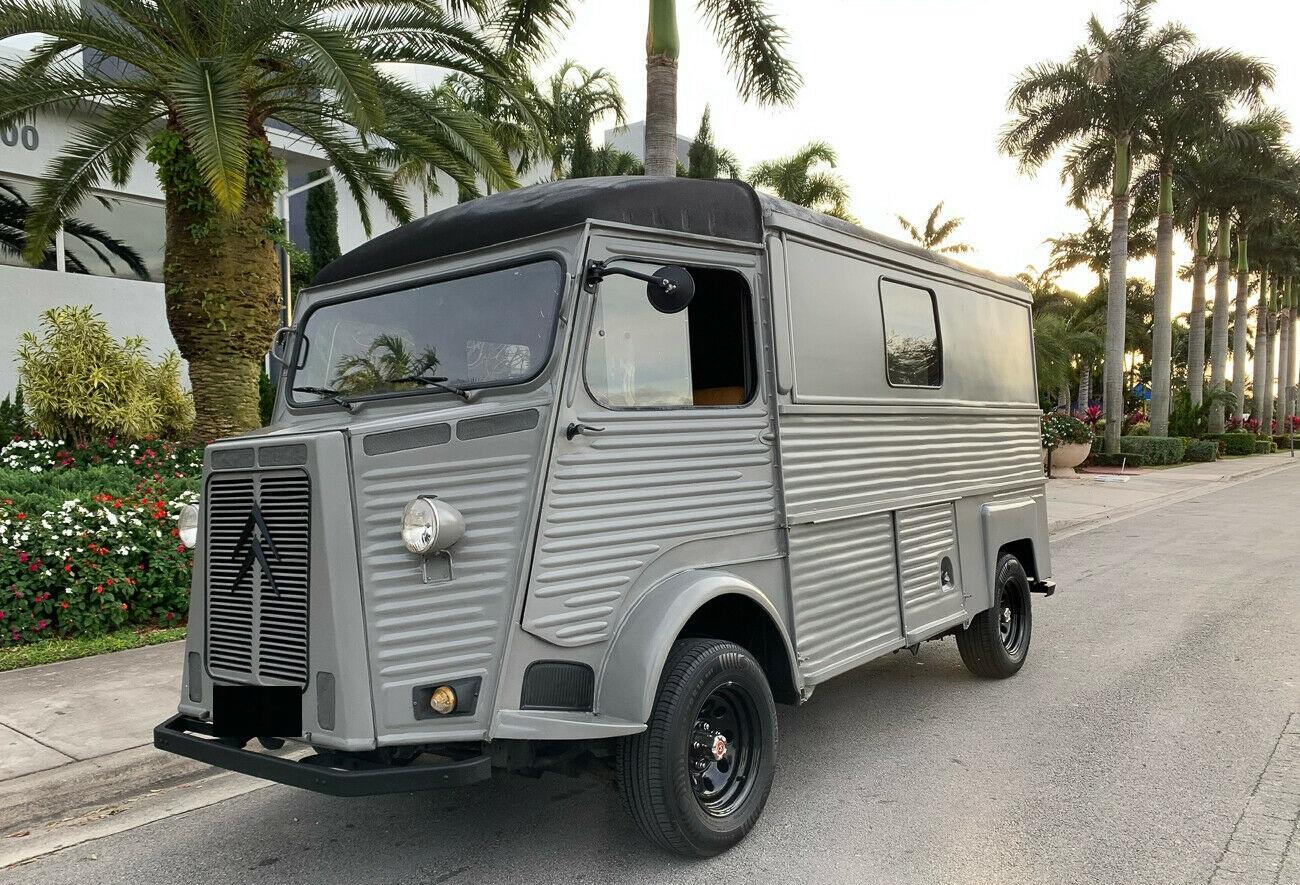 1974 citroën ax hy van food truck restomod extremely rare to find