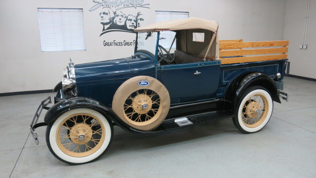 "gorgeous" !!...1929 ford model a roadster pickup restoration high gloss finish