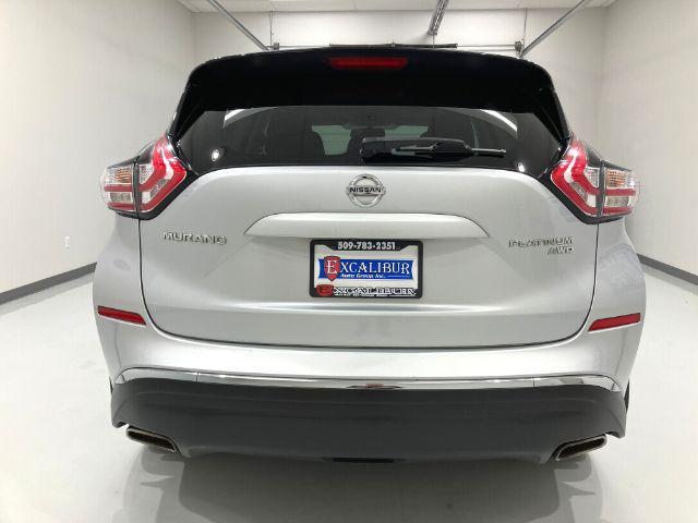 2016 nissan murano platinum
