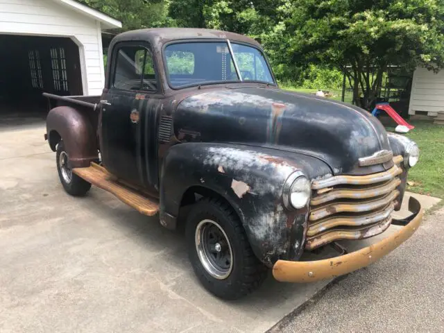 1951 chevrolet 3100 pickup black