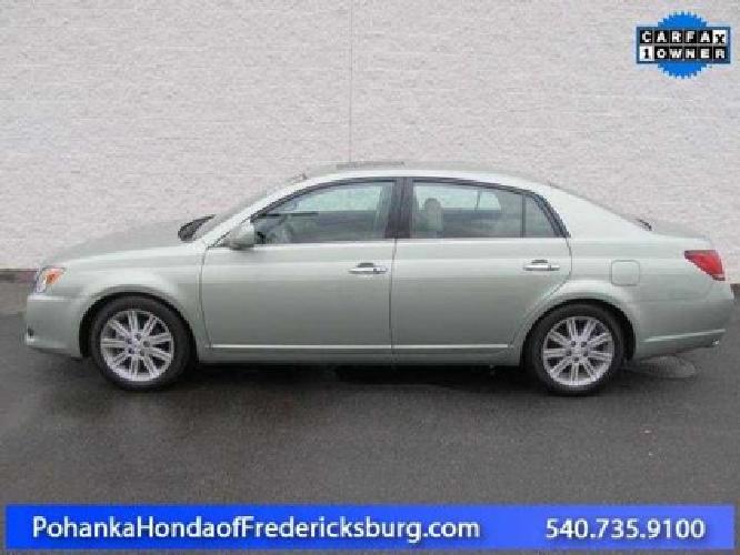 2010 toyota avalon limited in fredericksburg, va
