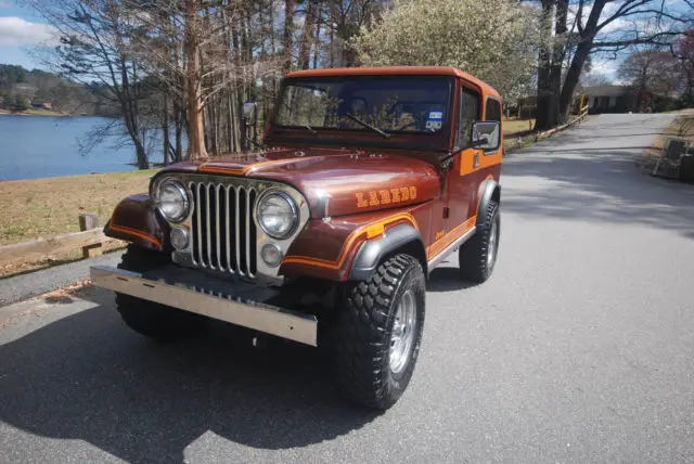 1984 jeep cj7 laredo new paint, phoenix graphics decals and more