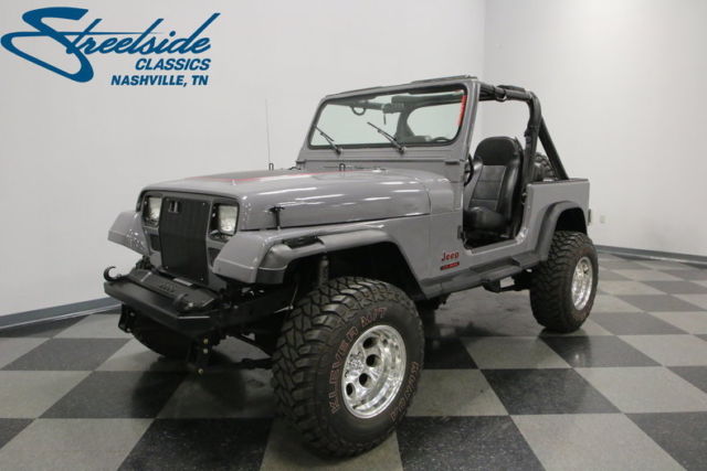 fully restored 4x4 yj, 5.3l ls swap, 4l60e, pwr frnt discs/steering, solid jeep!