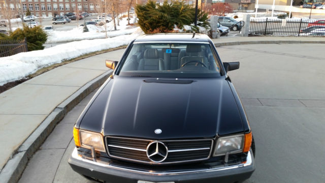 1986 mercedes-benz 560sec base coupe 2-door 5.6l