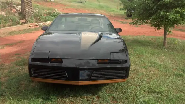 very rare pontiac trans am bandit black gold 1983 cross fire recaro edition