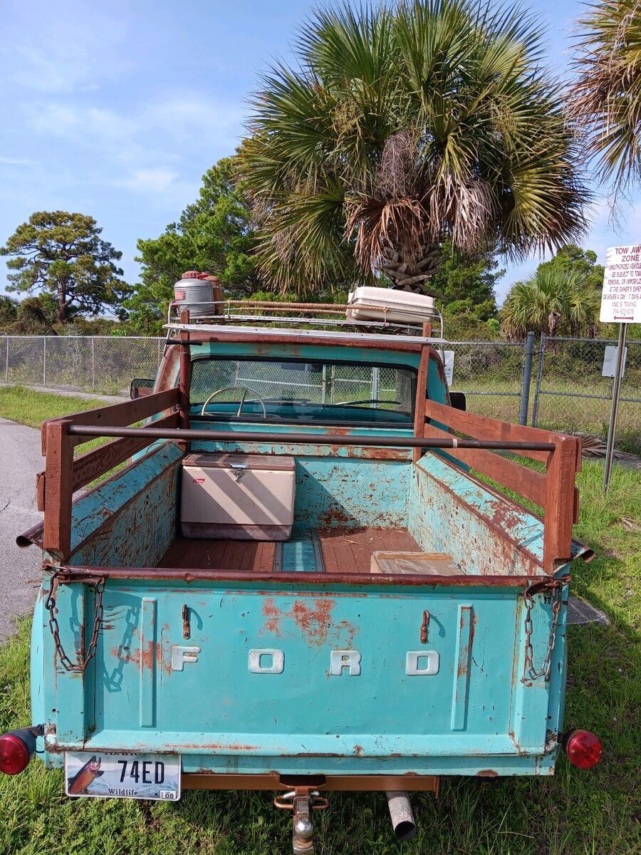 1967 ford f100 pickup blue rwd manual explorer
