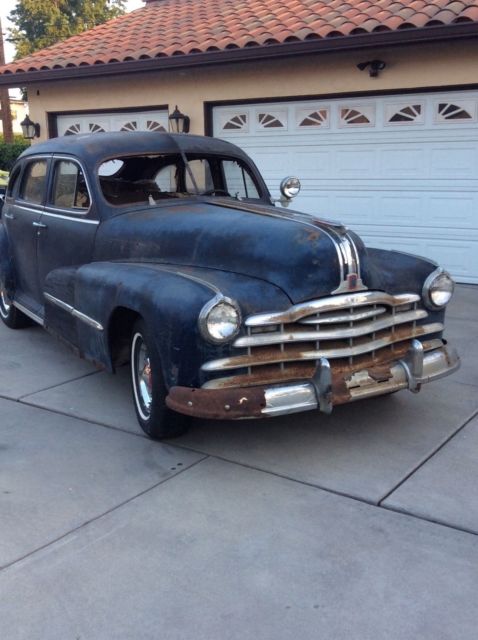 1948 pontiac silver streak straight 8 stream liner aero sedan series 26