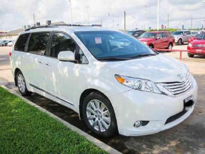 2013 toyota sienna limited dvd leather back up cam one owner in spring, tx