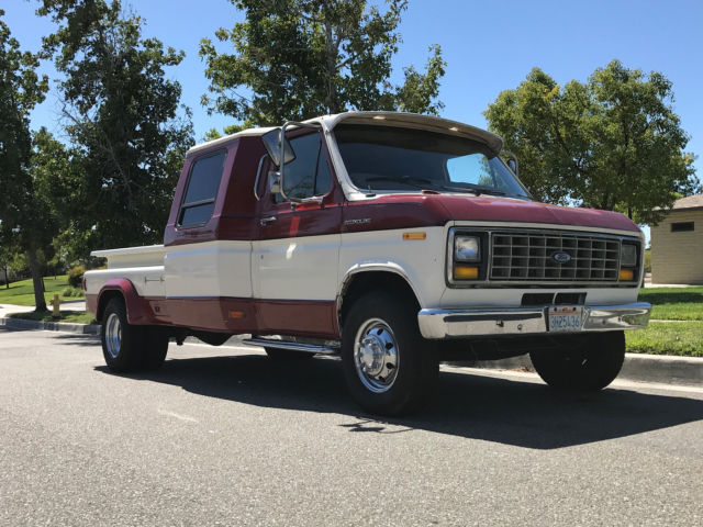 club pickup cabriolet vanup cruiser half van/ half dually 1 ton pickup truck