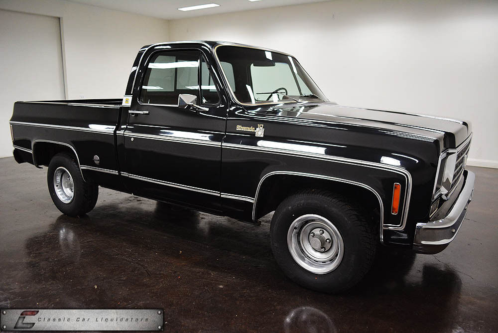 1975 chevrolet c10 swb pickup 350 v8 th350 automatic power disc brakes tilt