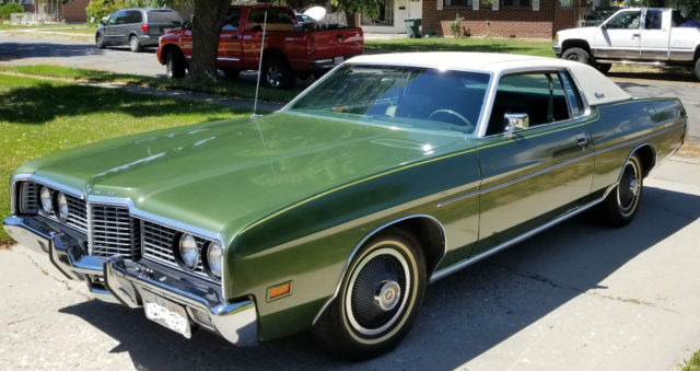 1972 ford galaxie 500 - only 27,102 actual miles - very good to excellent