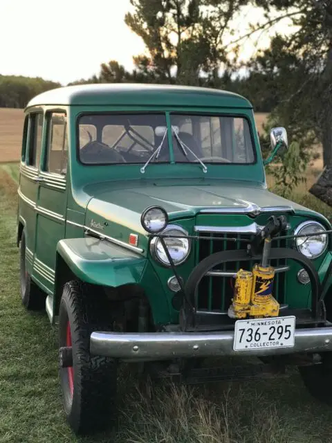 jeep willys overland wagon collector car 4 wheel drive 4wd
