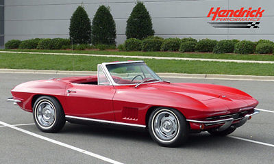 gorgeous numbers matching rally red 1967 corvette convertible!