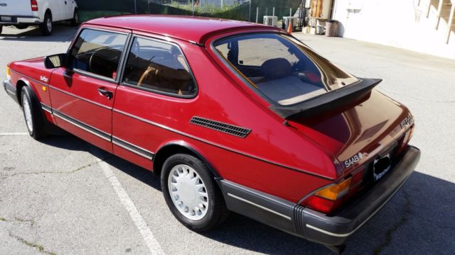 1987 saab 900 turbo 16 valve 2 dr hatchback