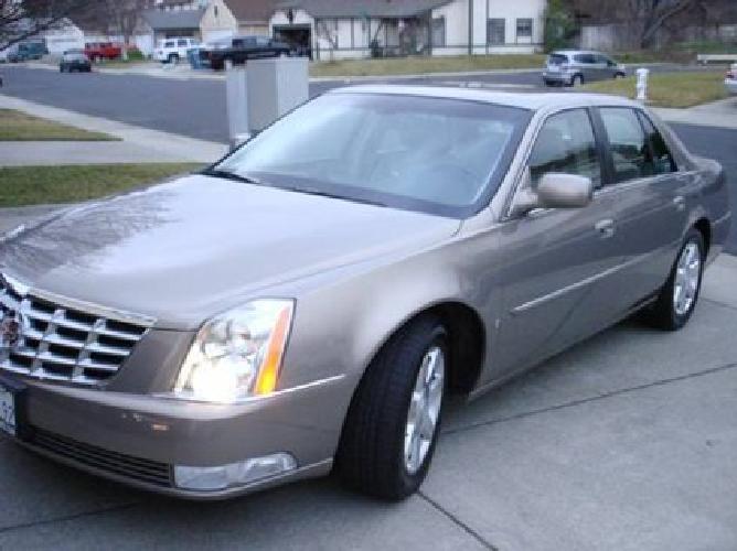 2007 cadillac dts radient bronze low milage in vacaville, ca