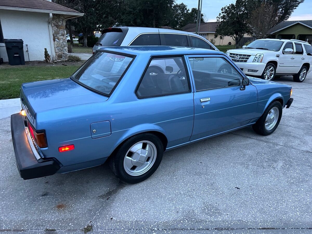 1980 toyota corolla 1.8 coupe coupe blue 1.8 2 door