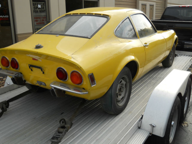 opel gt 1970 no rust, in heated storage , for over 20 years, buick
