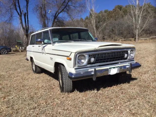 1976 jeep wagoneer 401 cui v8 73,000 miles mostly original nice