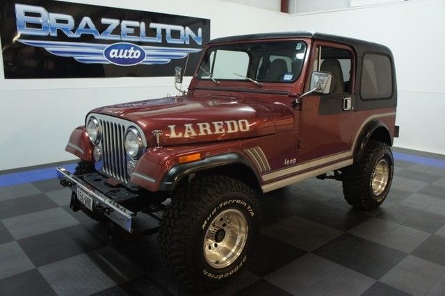 1986 jeep cj-7 laredo, hard top, hard doors, bikini top