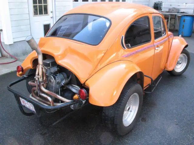 1972 orange baja bug!!!!! super beetle