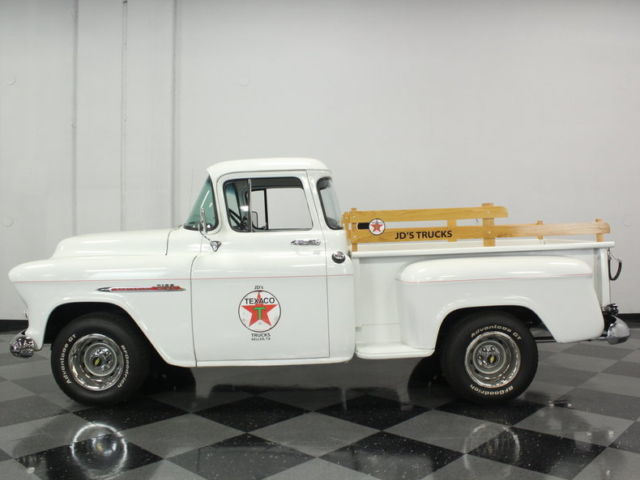 great running big window 55! rebuilt 265 v8, 3 spd manual, hurst shifter, solid!