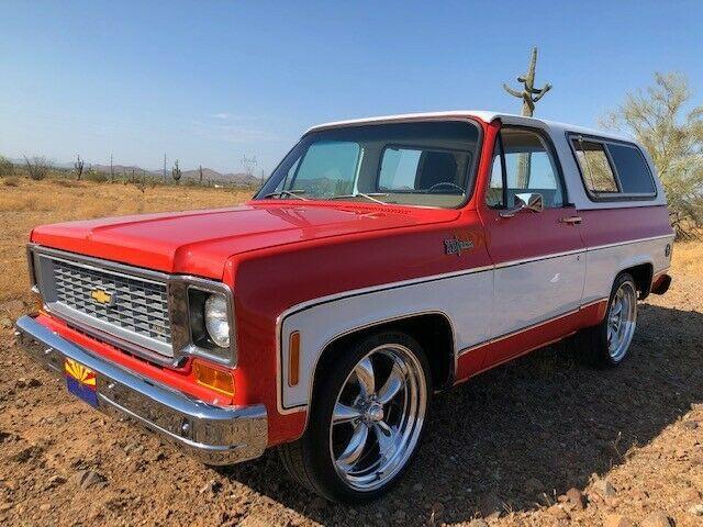 1974 chevrolet blazer cheyenne 2 wd blazer full convertible top 350 v8