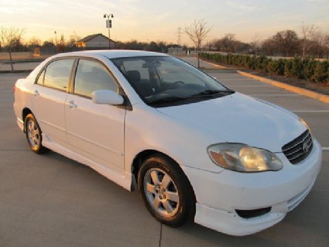 2003 toyota corolla se in lewisville, tx