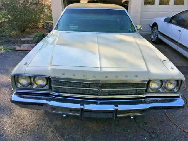 1975 plymouth gran fury custom 4 dr sedan no reserve located richmond va