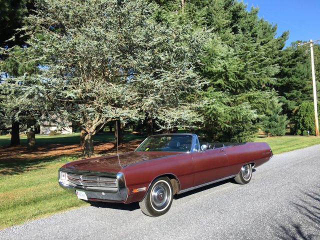 1969 chrysler 300 convertible - 1 owner - 60,000 miles