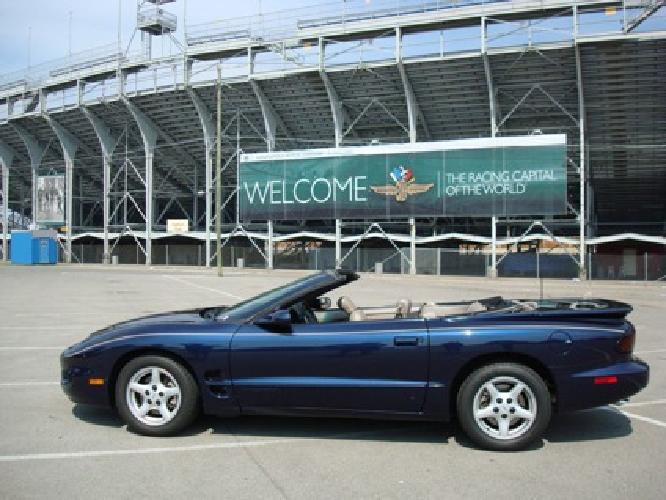 2002 firebird convertible low miles 16k in indianapolis, in