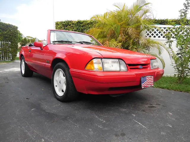 1992 ford mustang lx convertible 5.0l v8 5 speed summer edition collector 20 pic