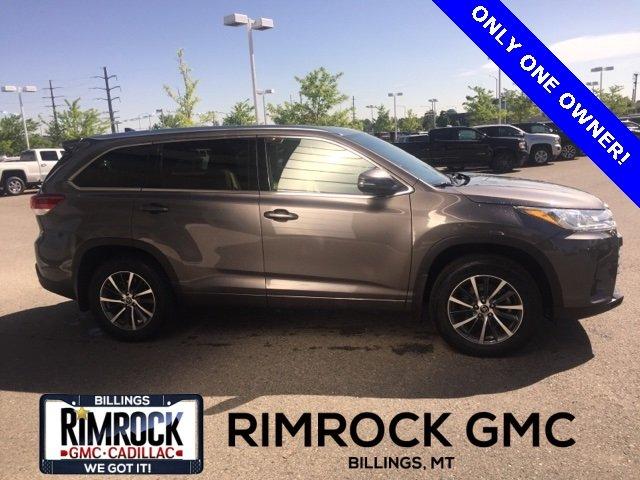 used 2017 toyota highlander xle billings, mt 59106 for sale in billings, montana