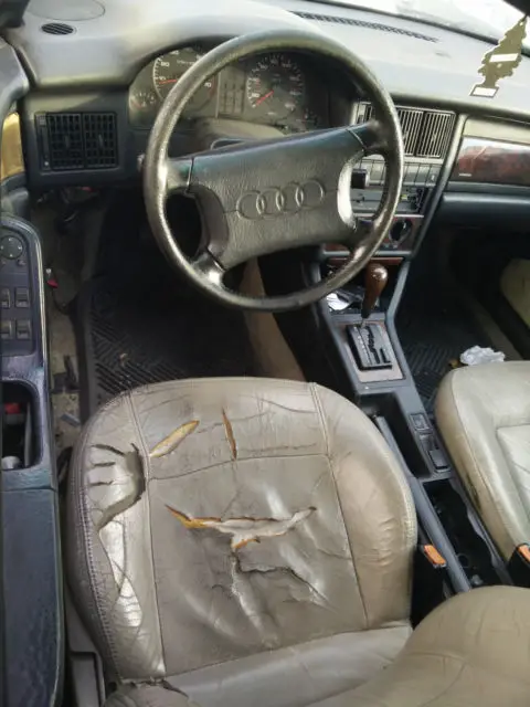audi 90 convertible no reserve runs and drives