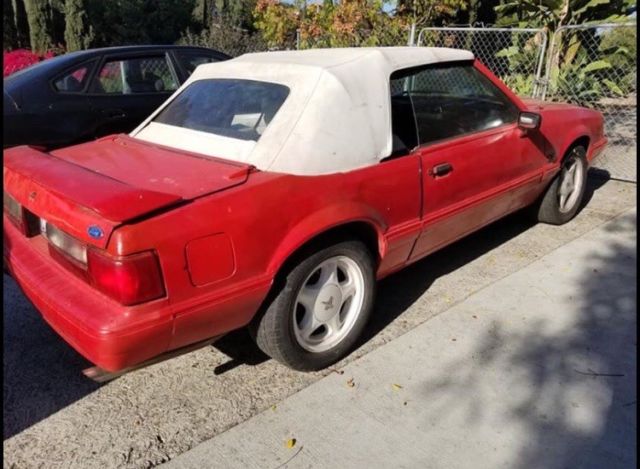 rare 1992 ford mustang 5.0 summer special mechanic spec needs trans rebuild