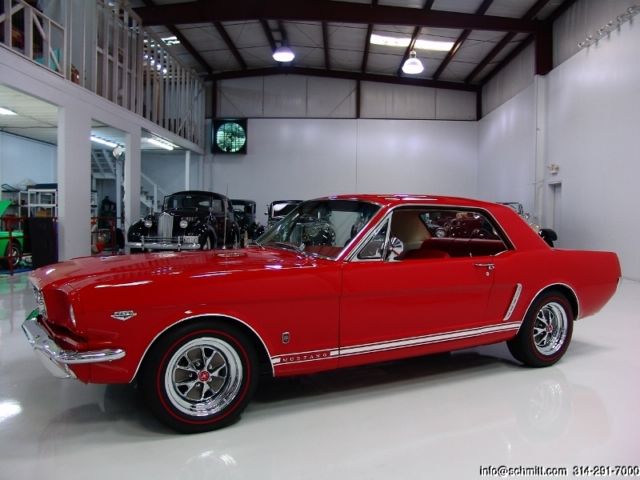 1965 ford mustang k-code gt hardtop, fully documented restoration!