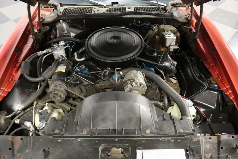 factory correct firethorn red! believed orig 400 v8, auto, a/c, long term owner