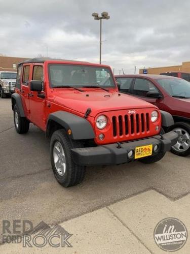 2017 jeep wrangler unlimited sport s 4x4 sport s 4dr suv for sale in bonetraill, north dakota