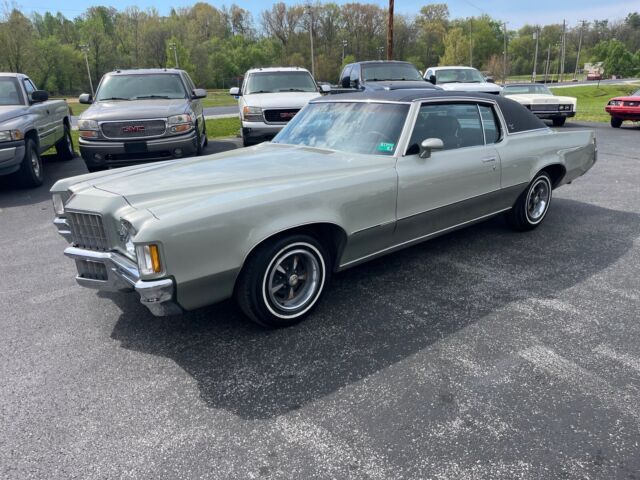 1972 pontiac grand prix grey rwd automatic model j
