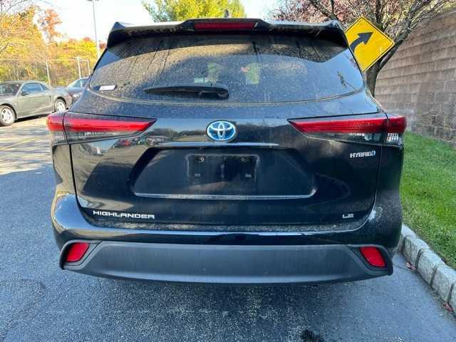 2021 toyota highlander hybrid le