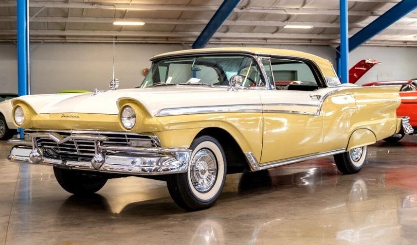 1957 ford fairlane skyliner fairlane 500 312cid 245hp 4bbl