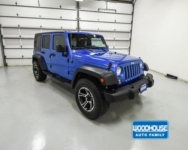 2016 jeep wrangler unlimited sport 4x4 sport 4dr suv for sale in omaha, nebraska