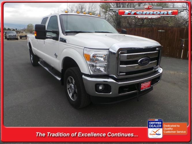 2015 ford f-350 super duty lariat 4x4 lariat 4dr crew cab 6.8 ft. sb srw pickup for sale in cody, wyoming