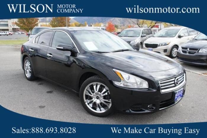 2012 nissan maxima 3.5 sv 3.5 sv 4dr sedan for sale in logan, utah