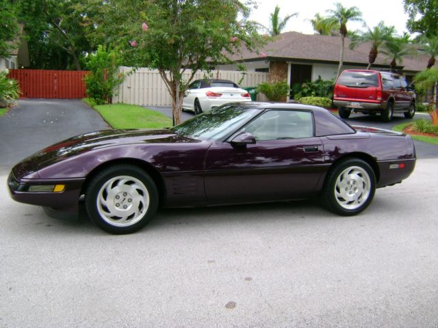 1994 blk. rose / tan - conv. w/ cc2 roof - 11000 mi - gem mint - 1 of 50 built