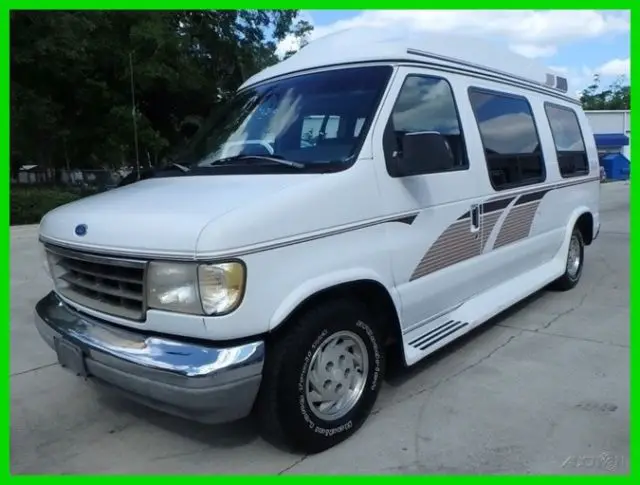 rare low miles high top conversion van v8 lthr dual ac tv vcr excel condition