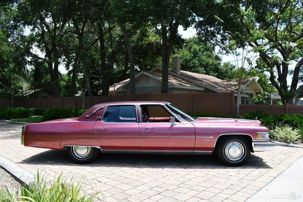 1975 cadillac fleetwood 25714 miles beautiful example original spare