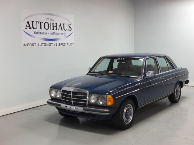 1984 mercedes 230e sedan - looks/runs/drives good! clean inside and out!