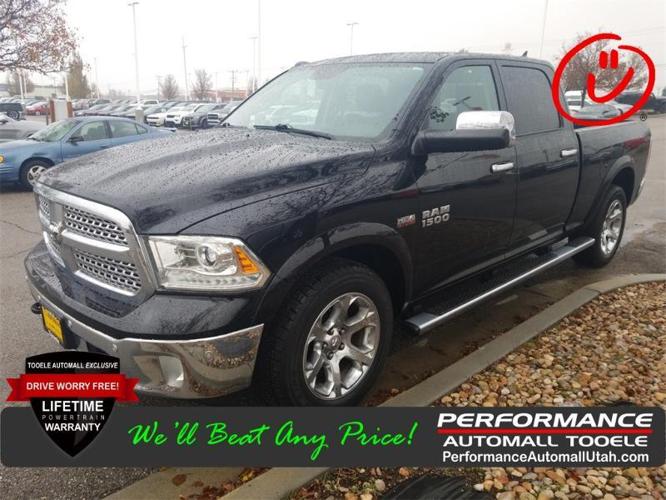 2015 ram ram pickup 1500 laramie 4x4 laramie 4dr crew cab 6.3 ft. sb pickup for sale in erda, utah