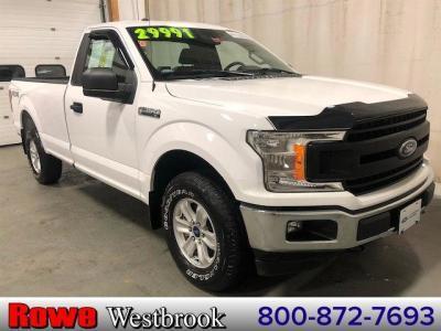 2018 ford f-150 xl 4x4 xl 2dr regular cab 8 ft. lb for sale in westbrook, maine