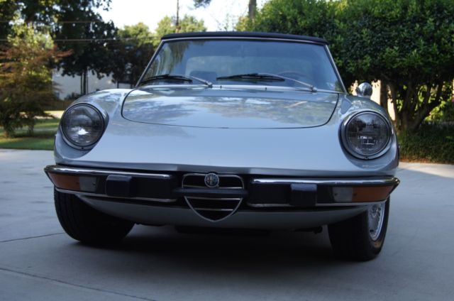 1974 alfa romeo spider veloce 2000 spica iniezione convertible